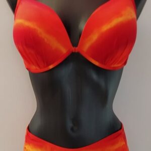 Bikini Set SLOGGI Lava Passion CTOWP 10137054,Cup E,πορτοκαλί.