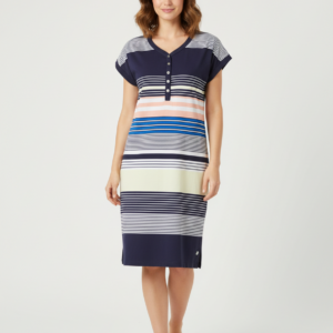 Homewear-Φόρεμα με κοντό μανίκι Pastunette 1081-338-4.