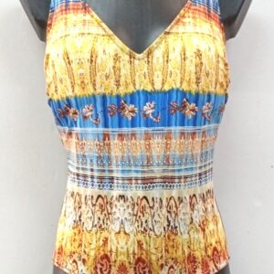 Ολόσωμο μαγιό εμπριμέ, EMAR Swimwear 1014D, Cup D.