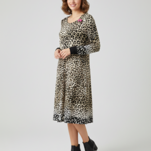 Φόρεμα Claire Katrania 4624,λεοπάρ.