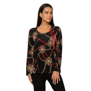 Γυναικεία πυζάμα Scherzo 4678, μαύρο.