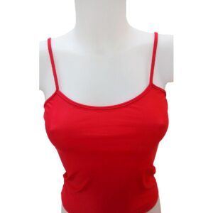 Φανελάκι με ψιλή ράντα "BONITA 543", κόκκινο, one size.