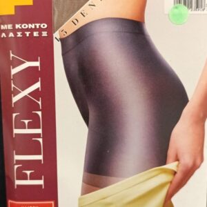 Καλσόν BELINDA Flexy 15den, με κοντό lastex, 52459,CARAMEL.