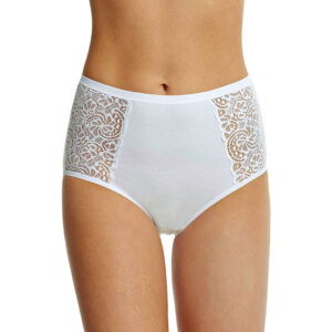 Palco "Maxi Slip Classic Lace 4/861", λευκό