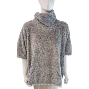 Κάπα-Πόντσο Billy's Fashion 15504,γκρι.