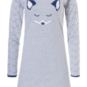 Νυχτικό Rebelle 11192-405-2,γκρι-μπλε.