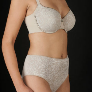 Σουτιέν με ελαφριά επένδυση και μπανέλα SELENE Morella,μπεζ,Cup C.