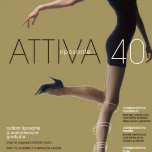 Ελαστικό Καλσόν OMSA Attiva 40den,Marrone-καφέ(κωδ. 269).