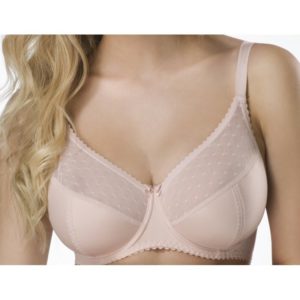 Σουτιέν Sermija H25-15-L,μπεζ,με μπανέλα,χωρίς επένδυση.