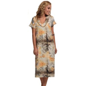 Φόρεμα με κοντό μανίκι Primavera,7256.