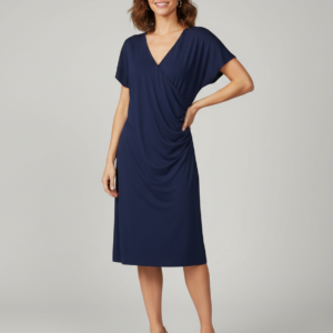 Φόρεμα με κοντό μανίκι SCHERZO 4271,σκούρο μπλε.