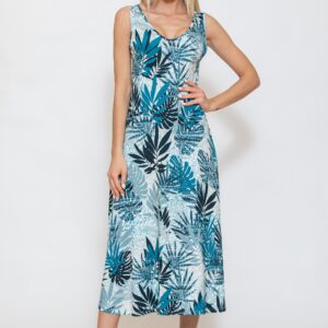 Maxi Φόρεμα με φαρδιά τιράντα SCHERZO 4816.