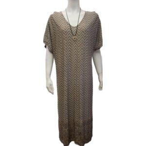 Maxi Φόρεμα με κοντό μανίκι SCHERZO 4067.