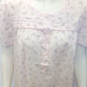 Βαμβακερό Νυχτικό LINCLALOR 30973,ροζ.