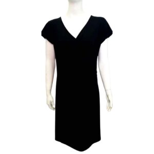 Φόρεμα με κοντό μανίκι SCHERZO 4271,μαύρο.