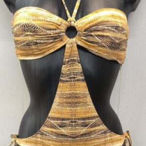 Μαγιό Μονοκίνι CLUB NEUF 700233,brown.