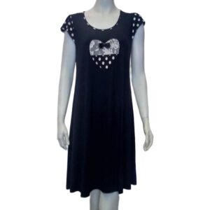 Φόρεμα με ζαπονέ μανίκι CLAIRE KATRANIA C-8922,μπλε σκούρο.