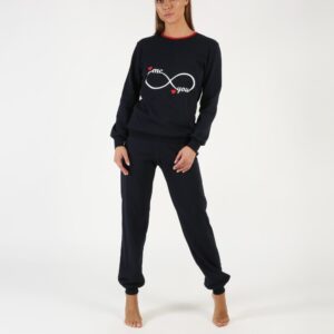 Γυναικεία Πυζάμα Miss Rodi 3462,σκούρο μπλε.