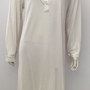 Νυχτικό με μακρύ μανίκι Jeannette 3745,εκρού.