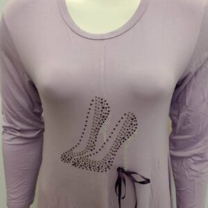 Νυχτικό SCHERZO Homewear 2879,μωβ.