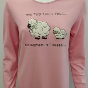 Νυχτικό με λαιμόκοψη Triumph Fun 59081 NDK,10069103,ροζ.