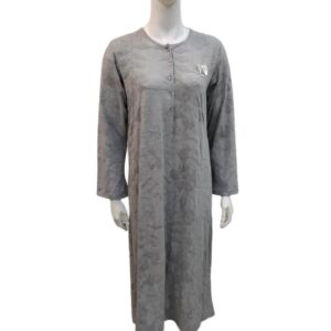 Maxi Φόρεμα SCHERZO Homewear 3458,γκρι.