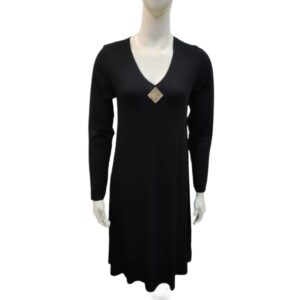 Φόρεμα CLAIRE KATRANIA 7120,μαύρο.