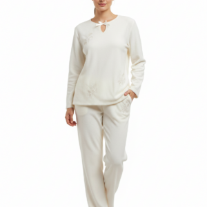 Πυζάμα CLAIRE KATRANIA 6048,εκρού.