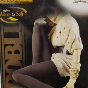 Καλσόν opaque OROBLU Warm & Soft,100den,μαύρο.