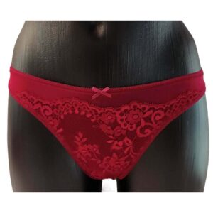 String slip MINERVA 8631,μπορντώ.