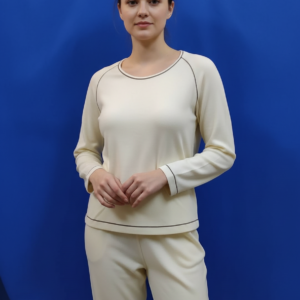 Πυζάμα CLAIRE KATRANIA 7132,εκρού.