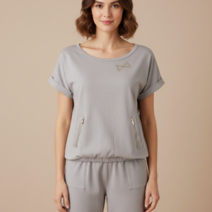 Βαμβακερή Φόρμα SCHERZO Homewear 3729,γκρι.