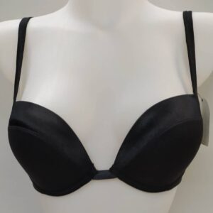 Σουτιέν με μπανέλα και επένδυση WONDERBRA 17707,μαύρο.