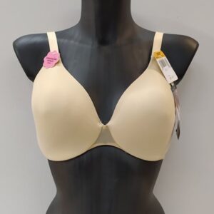 Σουτιέν με μπανέλα & ελαφριά επένδυση BALI 3411,μπεζ.