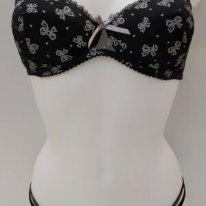 Σετ σλιπ-σουτιέν JNG 1264,μαύρο.