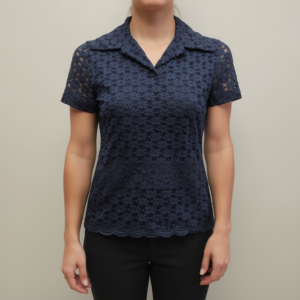 Μπλούζα-Outwear με κοντό μανίκι LOVABLE INTIMO 4155,σκούρο μπλε.