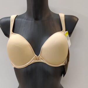 Σουτιέν με μπανέλα και επένδυση Seductive Curves BALI 3270,μπεζ.