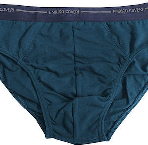 Ανδρικό slip ENRICO COVERI ES-1000,πετρόλ.