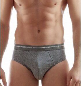 Ανδρικό slip ENRICO COVERI ES-1000,γκρι.