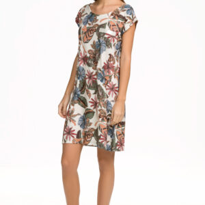 Φόρεμα με ζαπονέ μανίκι GIOTA Homewear 3112,φλοράλ.