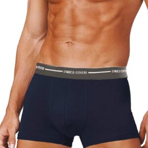 Ανδρικό boxer ENRICO COVERI EB-1000,Navy.