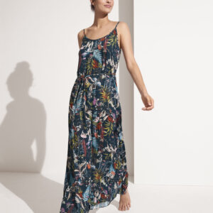 Φόρεμα-Beachwear Triumph Botanical Leaf Dress 04,10207930,εμπριμέ.