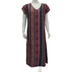 Maxi Φόρεμα-Καφτάνι Billy's Fashion 17227,εμπριμέ.