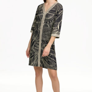 Φόρεμα-Καφτάνι GIOTA Homewear 3189,εμπριμέ.