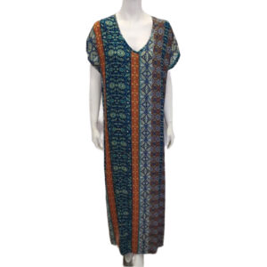 Maxi Φόρεμα - Beachwear Billy's Fashion 18073,εμπριμέ.