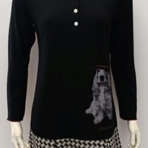 Mini Homewear-Νυχτικό JEANNETTE Homewear 5738,μαύρο.