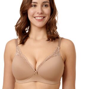 Σουτιέν χωρίς μπανέλα SANS COMPLEXE Angele 79SAF64,μπεζ.