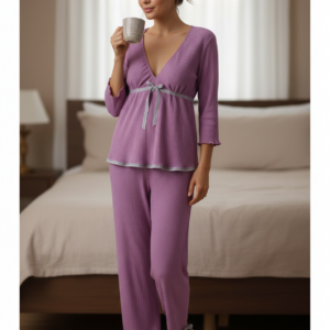 Γυναικεία Πυζάμα LIDA Homewear 1190,λιλά-μωβ.