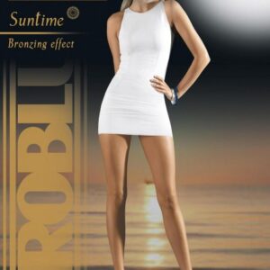 Ελαστικό καλσόν OROBLU Suntime Bronzing Effect 15den,μαύρο.