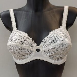 Σουτιέν με δαντέλα LOU Lingerie 12516,ιβουάρ.